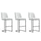 Manhattan Comfort Serena Barstool in White, 3PK 3-BS020-WH - alternate 4